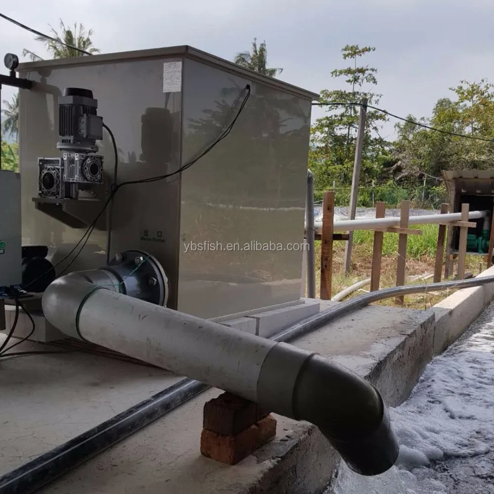 Aquarium/aquaculture rotary PP drum filter