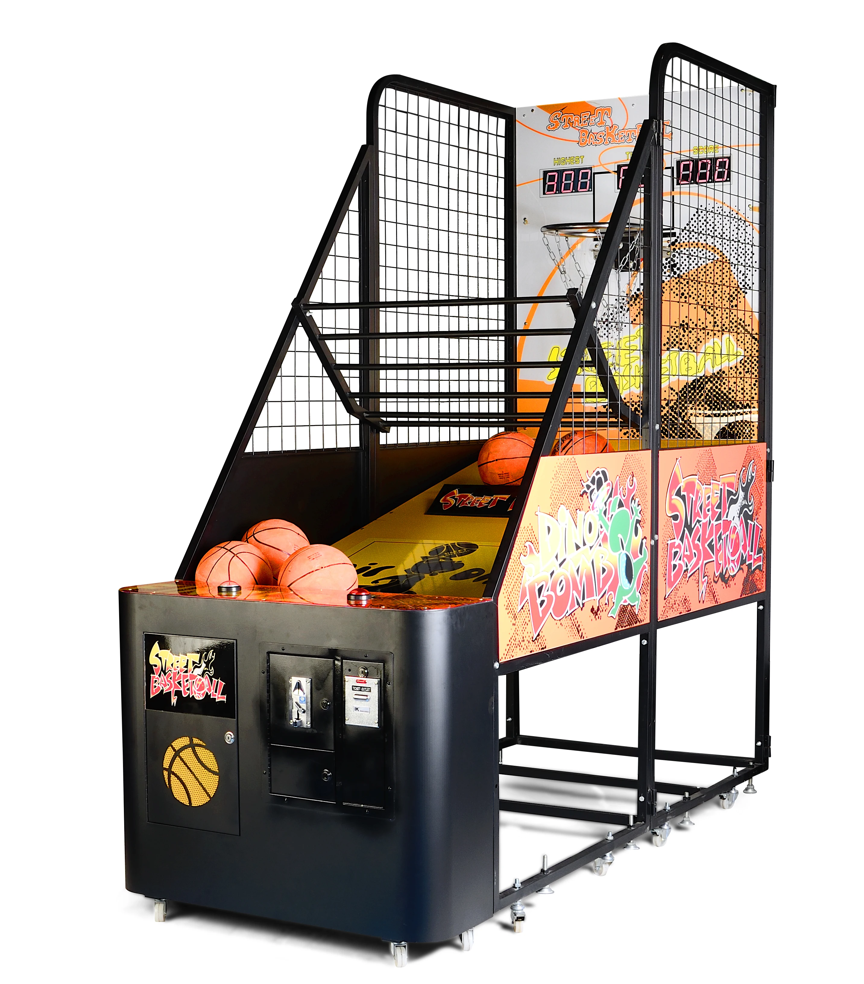 GM3312 Hot Sale Shooting Hoops basketball game machine