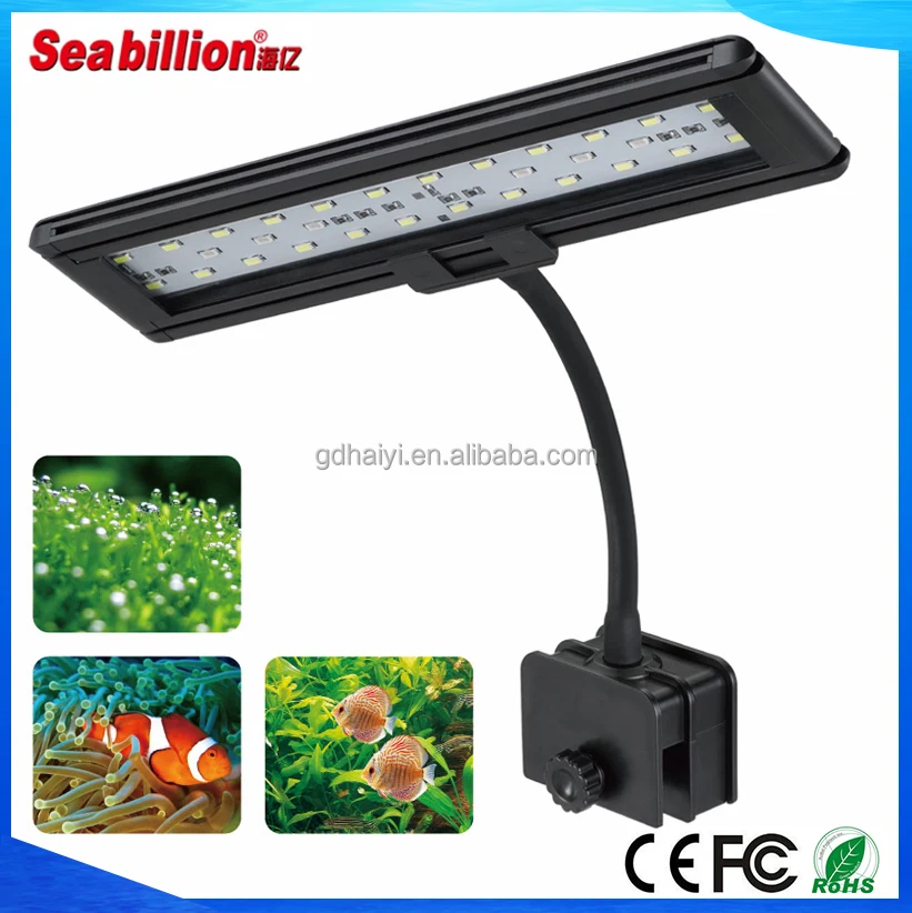 2018 New design Seabillion 13w target adjustable led aquarium clip light HL-3030D