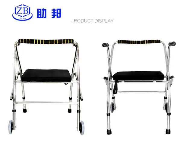 
Aluminum Head luxury Collapsible Cane with Small Wheels 