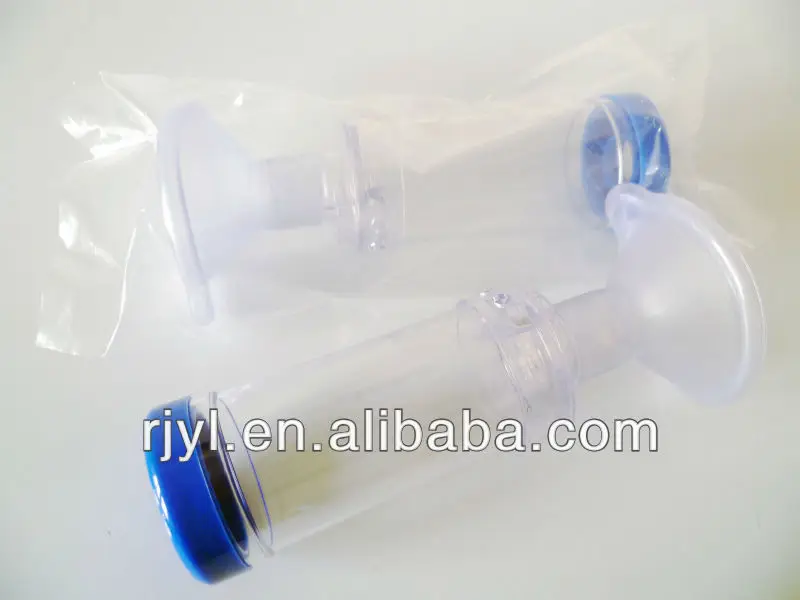 Metered Dose Inhaler holding chamber for asthma treatment