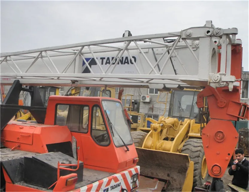
Used Tadano 35 ton overhead crane ,low price 25 ton,35ton rough terrain crane ,AR350E truck crane in china for sale 