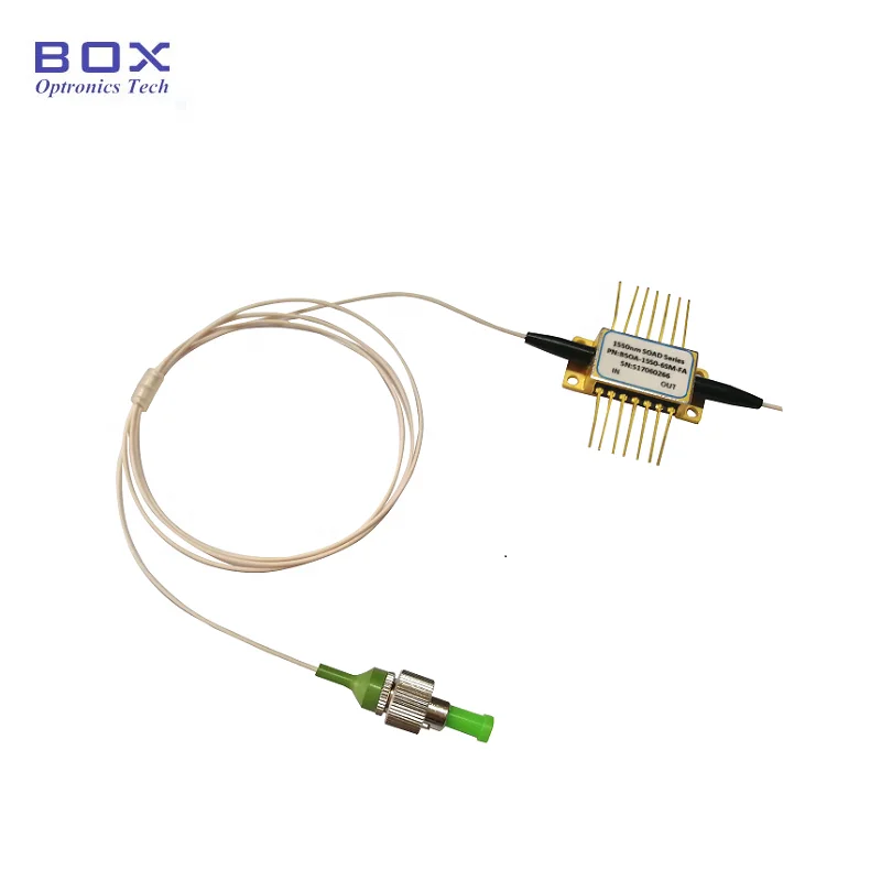 SOA/ semiconductor optical fiber laser device amplifier for 100G fiberoptic data center