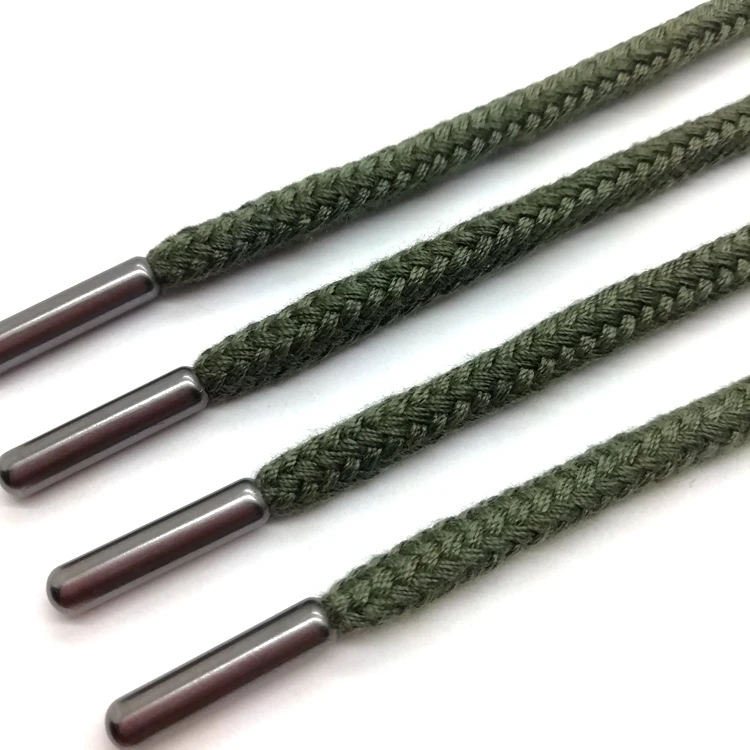 Wholesale natural color decorative round twisted cotton rope 3-strand cotton cord