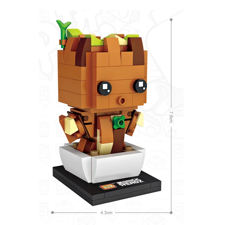 LOZ DIY enlighten collectible plastic toys gifts age 5 diamond block for kids