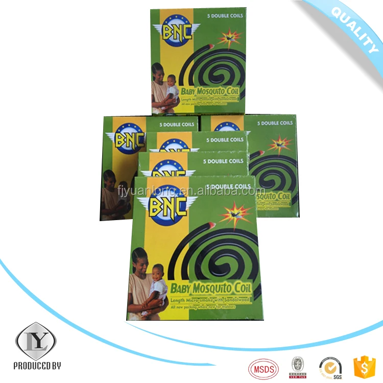 Китай, химическая формула, Заводская дешевая цена, черная детская москитная спираль