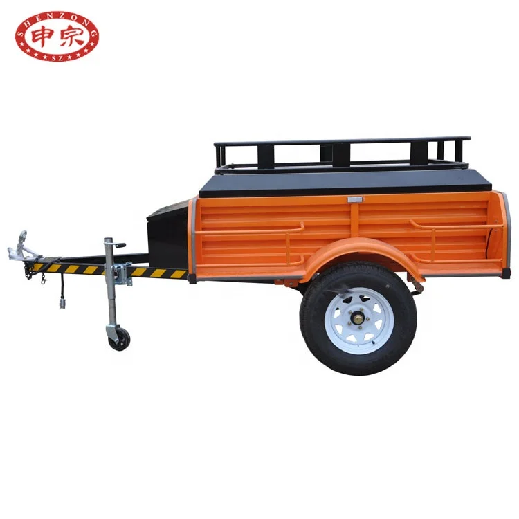 China manufacturer camper trailer off road hard floor travel trailer tent