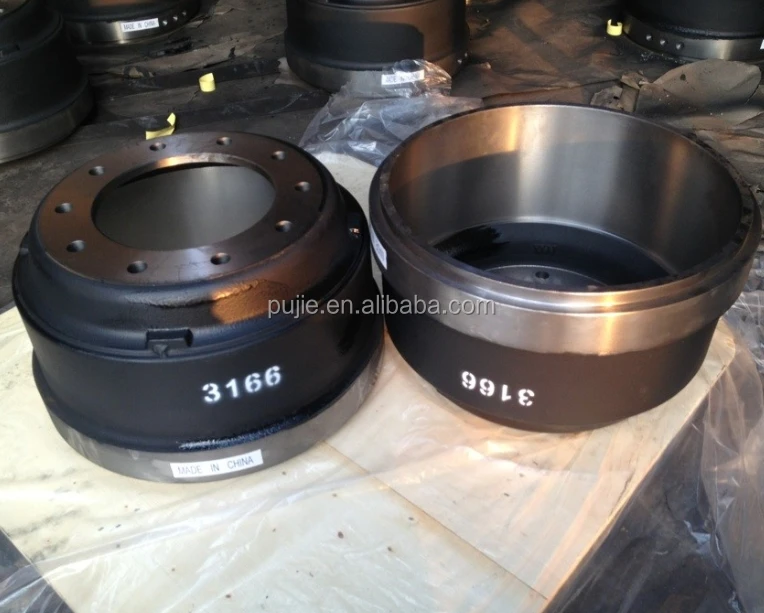 Lightweight truck brake drum 3166
