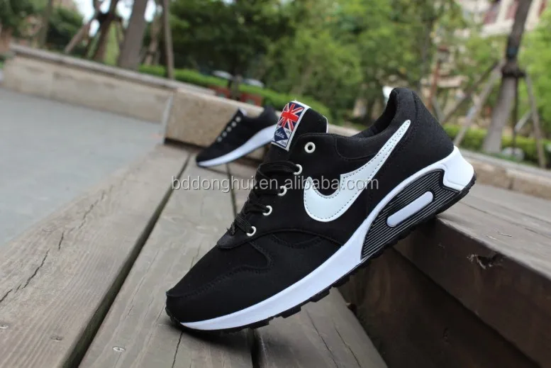 Мужские кроссовки обувь на плоской подошве спортивная для бега фабрика