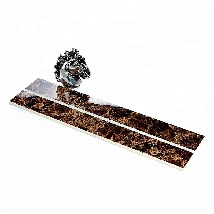 
Waterproof artificial marble baseboard molding for home decoration 