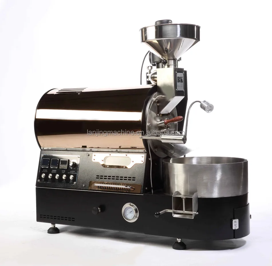 BK-2kg Shop Coffee Roaster / electric coffee bean roaster/ gas propane coffee bean roaster