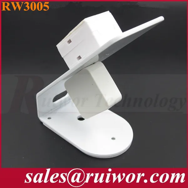 Cellphone steel wire protection exhibit stand used in Cellphone showcase