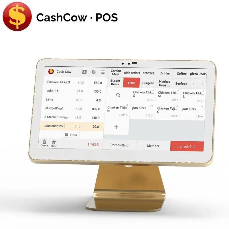  15 6 'android pos-устройство с долговечным бесплатным программным