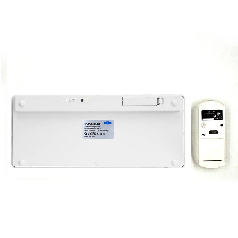 2,4 г красивые мини беспроводная клавиатура и мышь