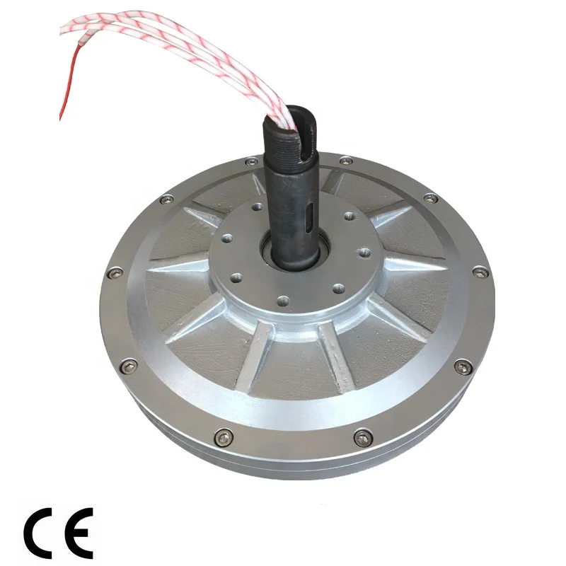 TGET380-1KW-160R генератор без сердечника низких оборотов/ветрогенератор вертикальной оси трехфазный с постоянным магнитом