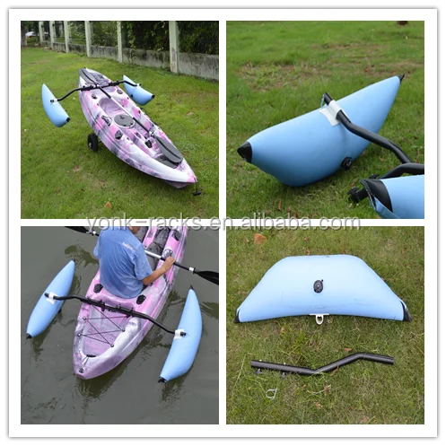 pvc Inflatable Water Float tube for sit on top kayak