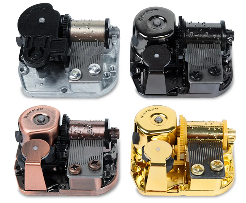 Wooden Birthday Gifts Souvenir Simple Music Box