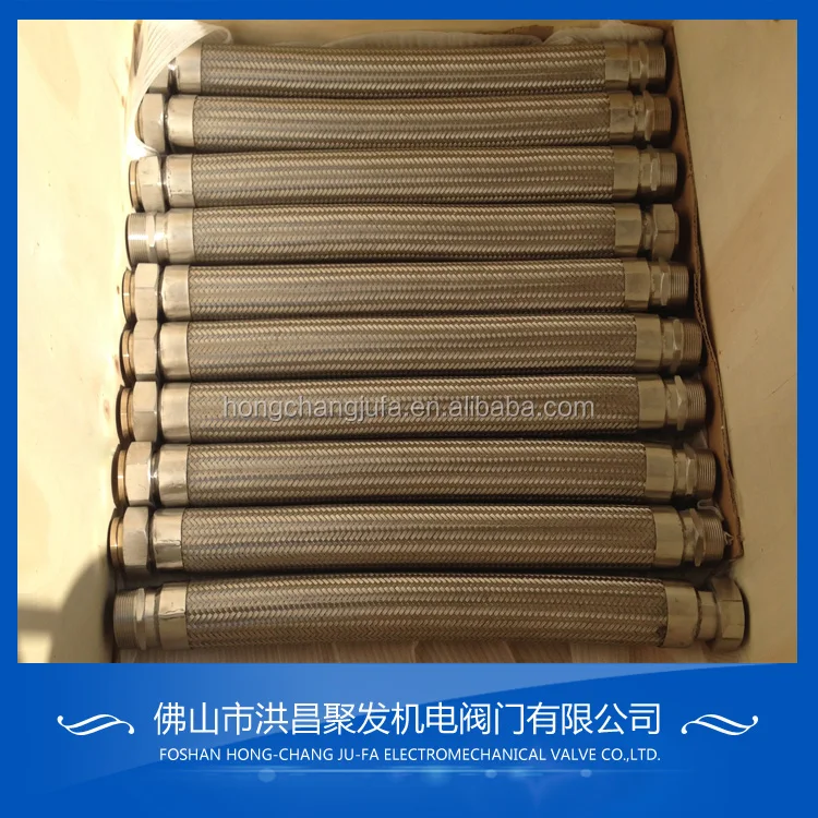 Нержавеющая 316 плетеные гибкие разъемы гофрированные гибкие трубы для природного газа