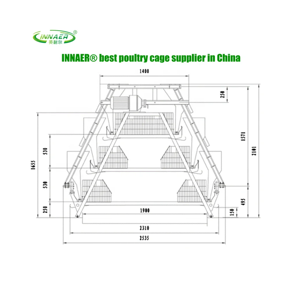 Клетка для цыплят в комплекте, емкость 120, 160, 200 птиц