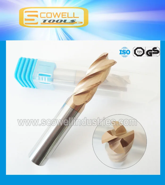 cnc tungsten carbide end mill