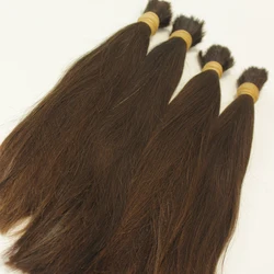 Full Cuticle Soft Virgin Remy  Russian Slavic Human Hair Bulk