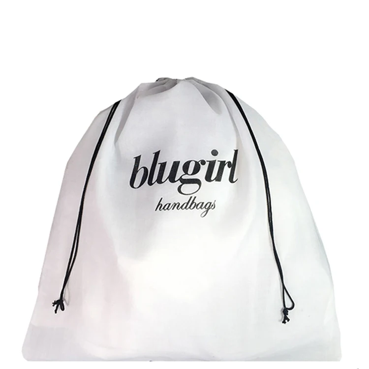 
Recycled drawstring polyester bag nylon baseball non woven bag laundry bag 