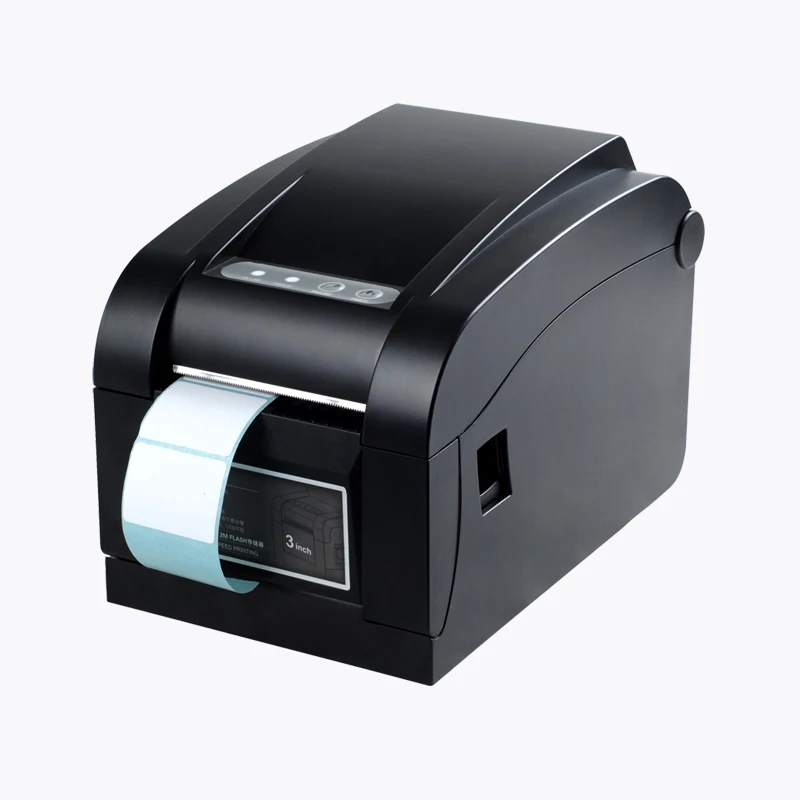 supermarket usb serial ethernet interface thermal label printer with cutter