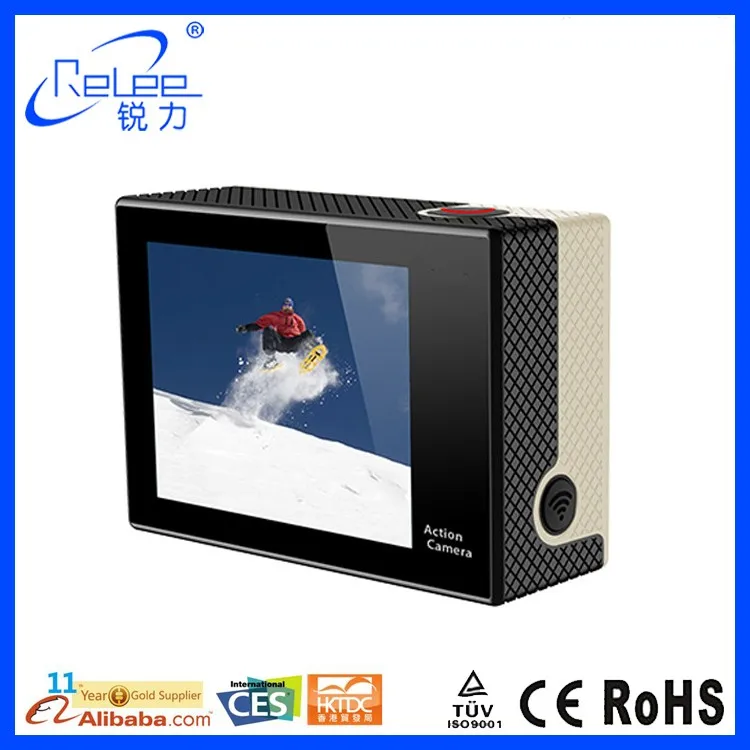 Новый producr 2016 Амба A12 Чипсет 4k @ 30fps Настоящее yi 4 К действий видеокамеры