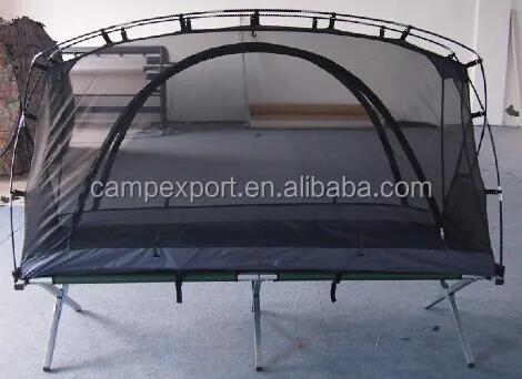 
fishing tent & folding bed combination set 