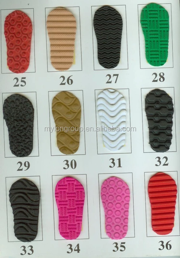 
Colored EVA Foam material for making slippers 