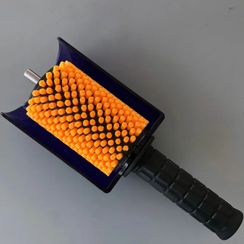 
100mm Hex Shaft Ski Roto Brush Ski Waxing brush 