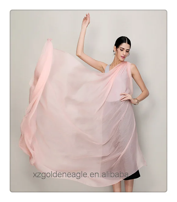 100% Natural Silk Scarf--popular colors silk shawl