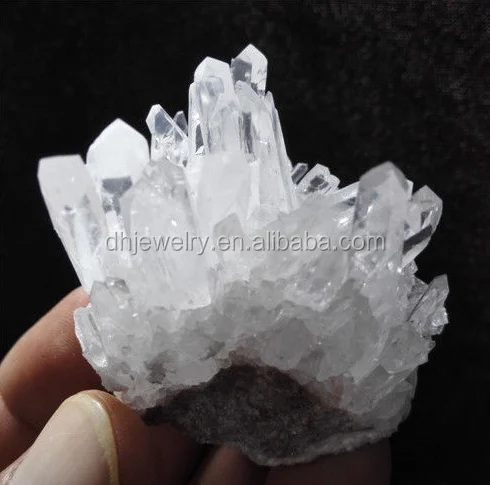100%Natural Unique Quartz Crystal Natural White Chrysanthemum Clear Quartz Clusters For Decoration
