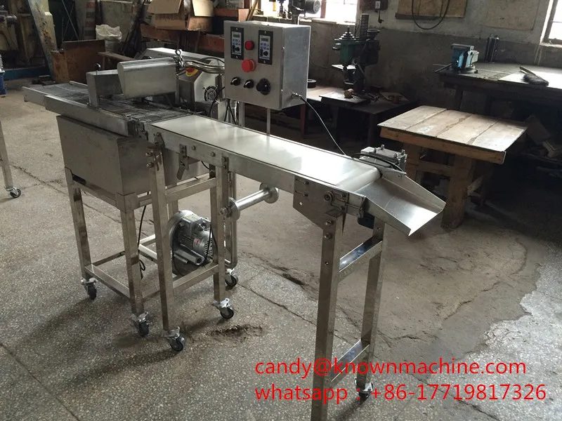 
15kg Capacity Chocolate Coating Machine Mini Food Grade Chocolate Enrobing Machine for Sale Europe 