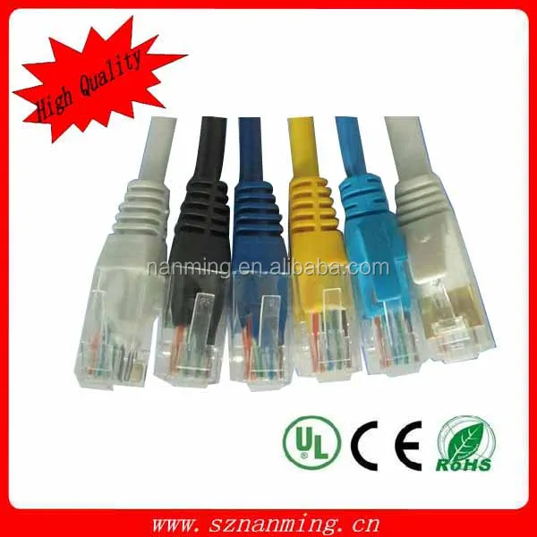 Кабель сети cat5e / cat6 соединительный кабель с отличной цене