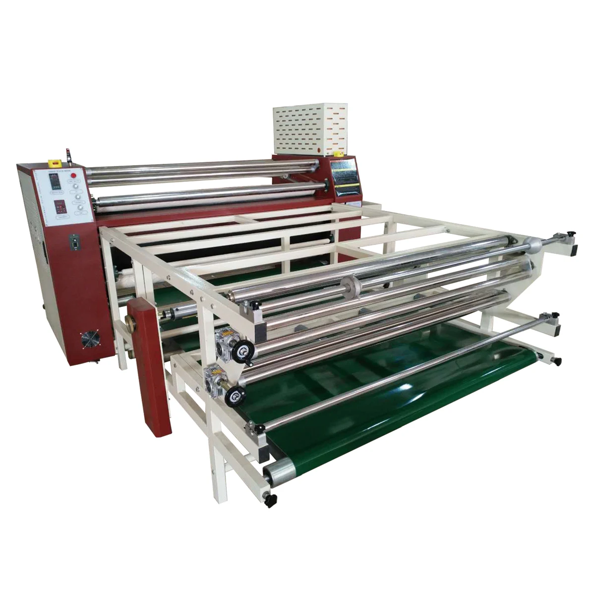 Roller Oil Drum Heating Sublimation Printing Machine Roll to Roll Heat Press/Heat Transfer Machine for Garment/Textile Printing