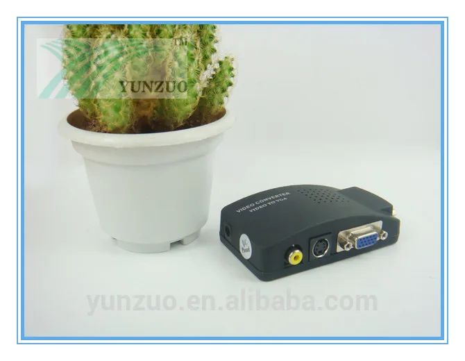 телевизору rca пр-ов- видео в к пк vga жк-дисплей эдт выход преобразователя адаптер распределительной коробки