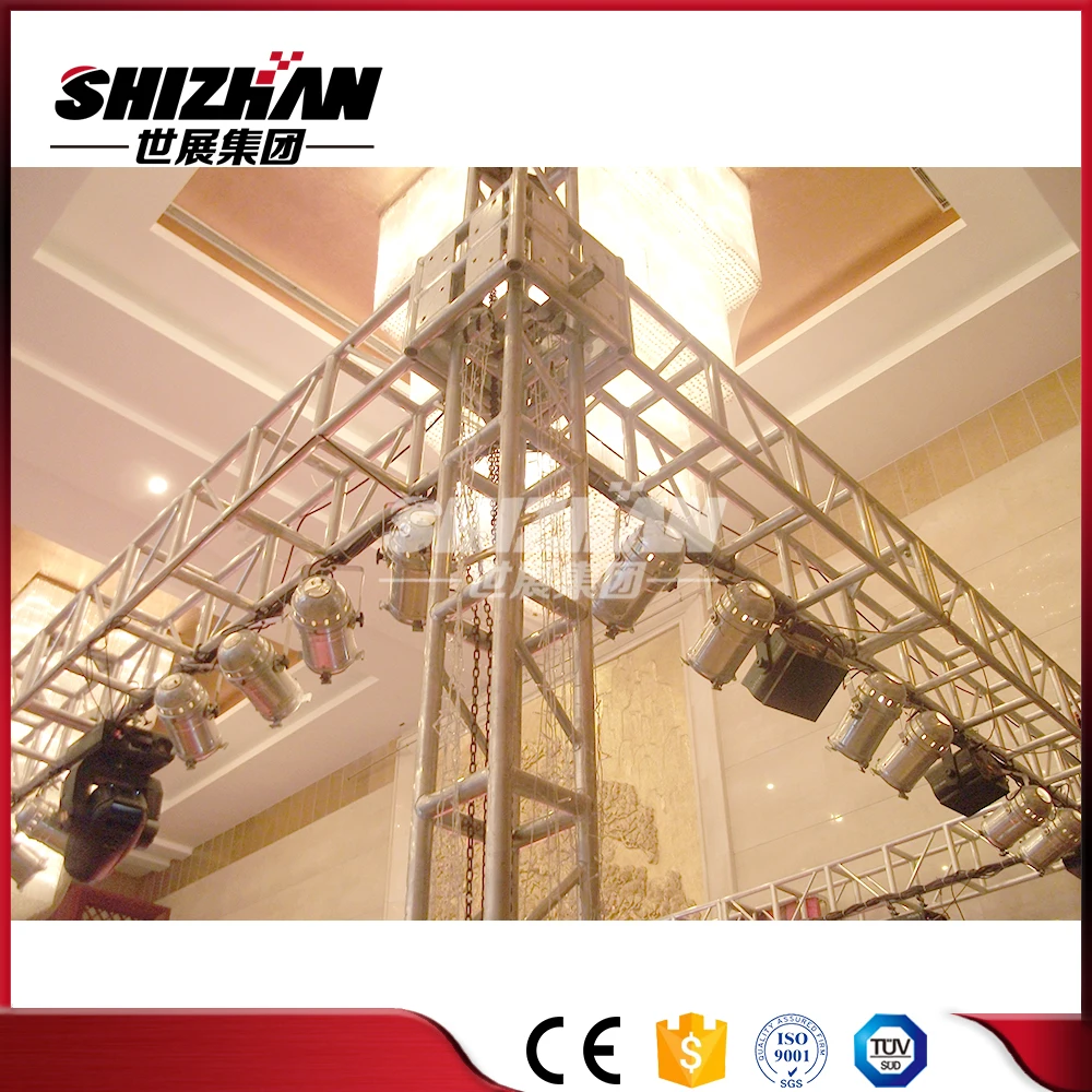 High Quality Aluminum Concert Acoustic and Lighting Truss Crane Elevator Tower