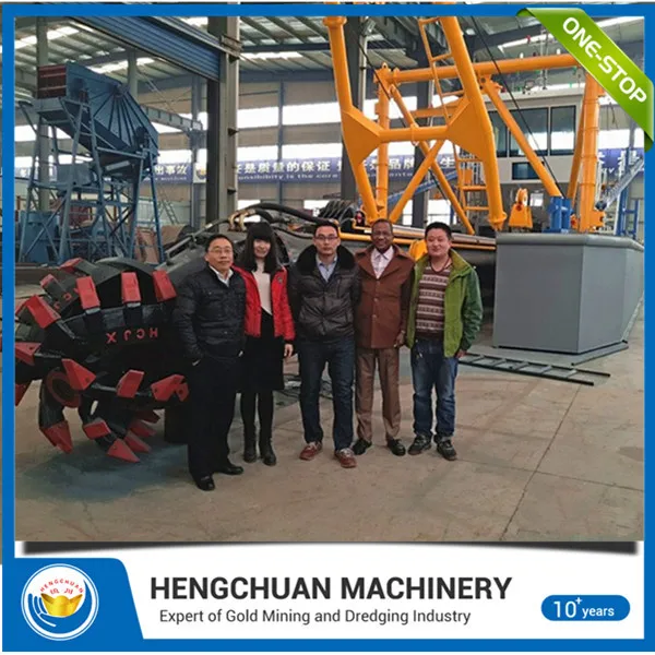 
China Low Price Cutter Suction River Sand Dredger / Sea Dredgeing Machine for Sale 