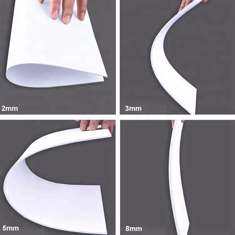 White High Quality Advertising high density   Pvc Foam Board