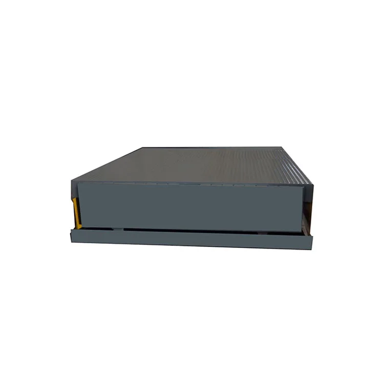 CE loading exterior hydraulic dock leveler