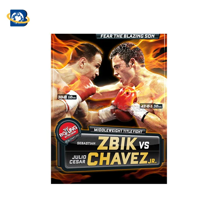 
good quality custom 3d a1 large boxing cool wall poster 