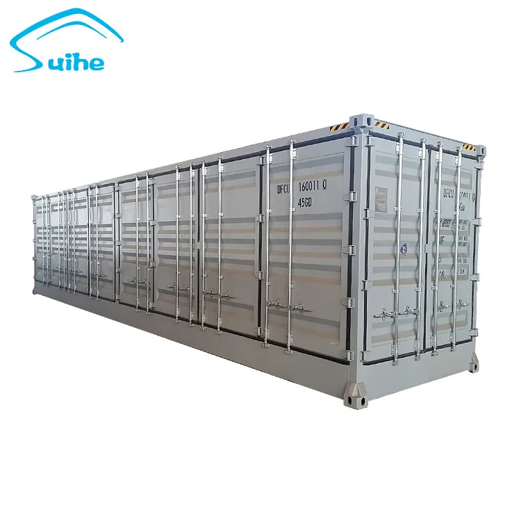 Multifunctional 4 Side Door Cargo Steel Containers