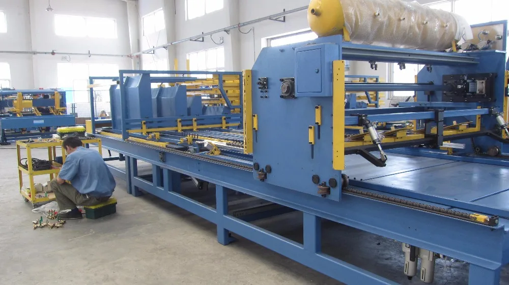 HICAS Saifan Automatic Wooden Stringer Pallet Nailing Production Line