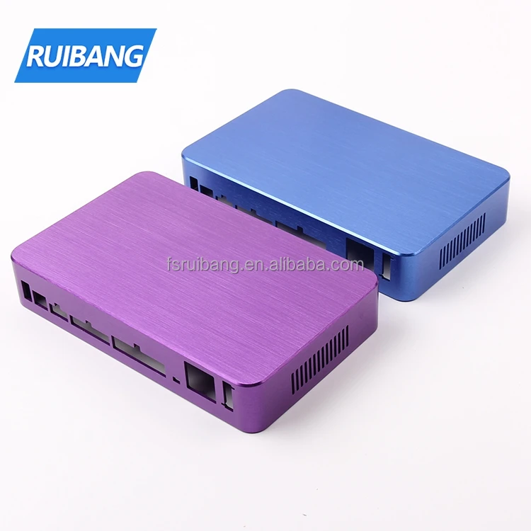 New Arrival Aluminum Enclosure Powder Coated Extruded Aluminum Reinforcement Chassis Enclosure