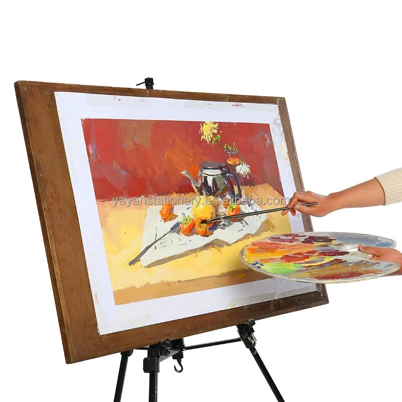 High Quality 6PCS Art Supplies Filbert Squirrel Oil Artist Paint Brushes for Painting