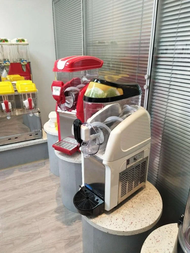 10 л, Одобрено CE, оптовая цена, коммерческие машины для приготовления смузи/машина для сланцев с импортным компрессором