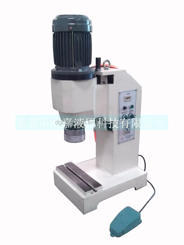 
CD table type pneumatic orbital riveting machine 