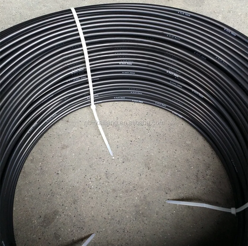 High pressue soft nylon flexible tubing 6.5x5.3mm thin hose popular in Pakistan