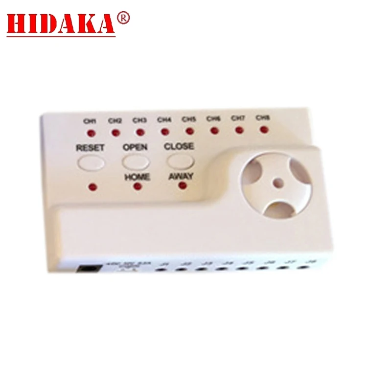 HIDAKA Лидер продаж WLD-806 обнаружения утечки воды домашняя охранная сигнализация с ЕС штекер питания автоматически запорный клапан
